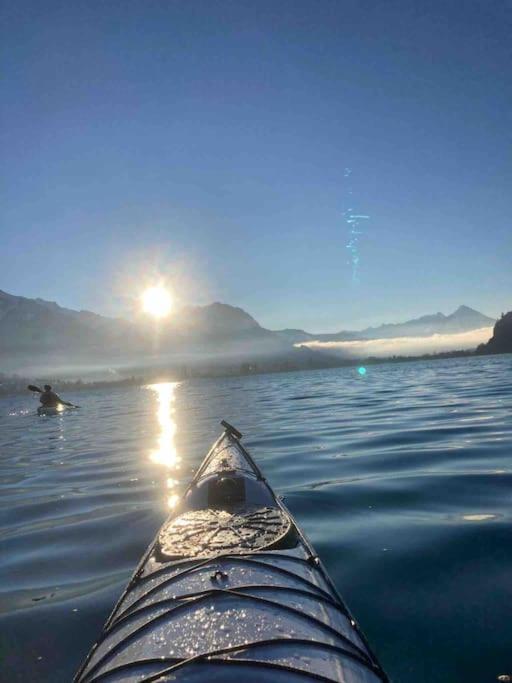 Chalet Mignon - Your Vacation Oasis At Lake Brienz Bönigen Exteriör bild