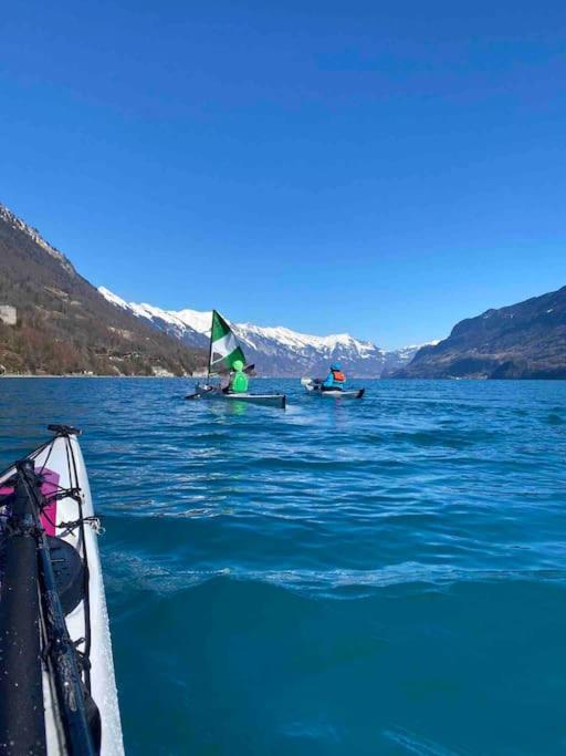Chalet Mignon - Your Vacation Oasis At Lake Brienz Bönigen Exteriör bild