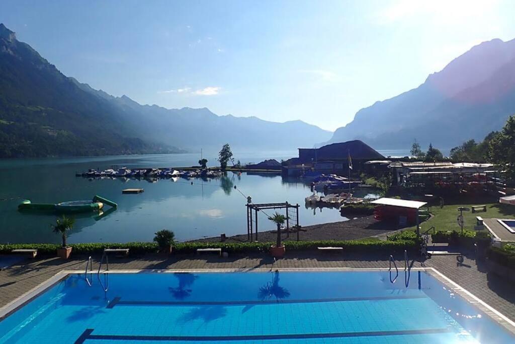 Chalet Mignon - Your Vacation Oasis At Lake Brienz Bönigen Exteriör bild